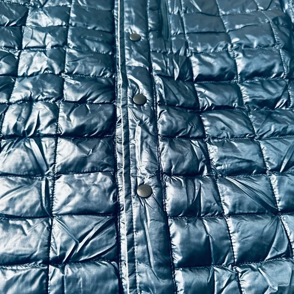 The North Face Summit Navy ThermoBall Reyes Puffer Jacket Mens Small NWOT